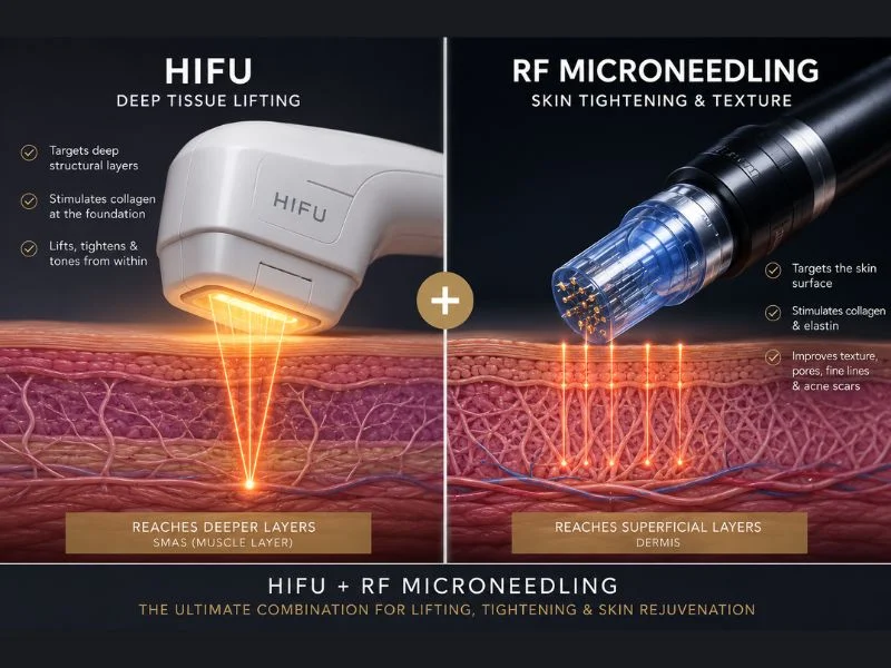 What Could Combining HIFU and RF Microneedling Do for Your Skin Paisley?